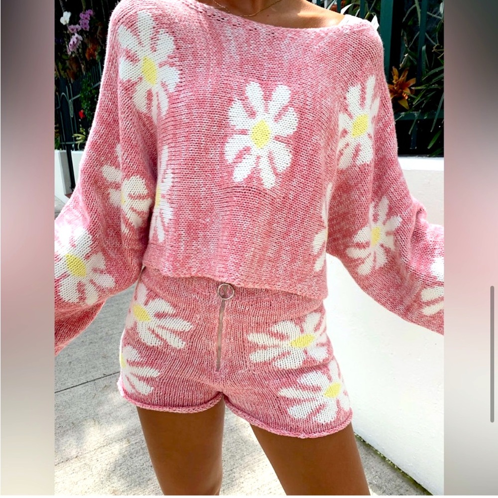 Yellow the label 80s sweater